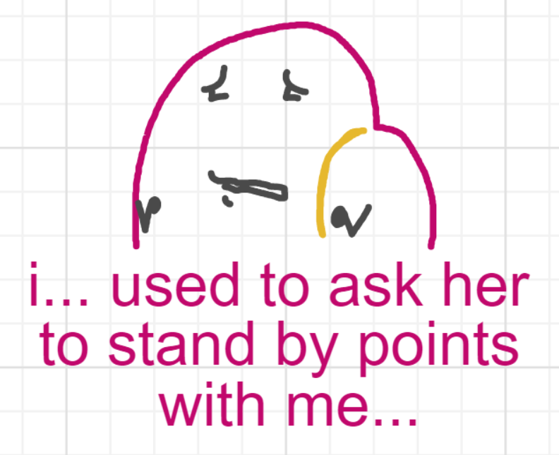 A panel from What's The Point, episode five of the Board Boards object show by Furretwalk/WalkingFurret.